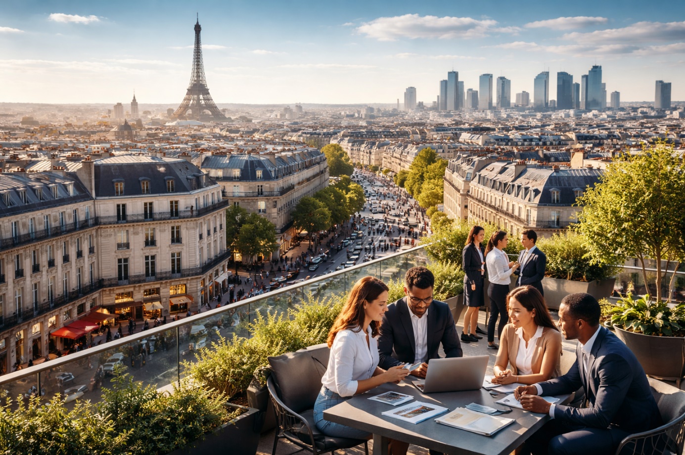 Illustration de l'article : Comment les entreprises locales renforcent leur visibilité à Paris