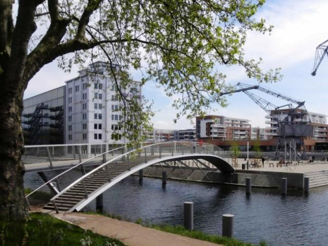 La presqu'ile Malraux à Strasbourg