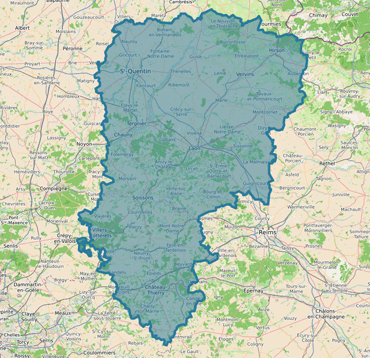 Note globale de satisfaction du département Aisne