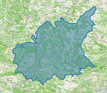 Note globale de satisfaction du département Alpes-de-Haute-Provence