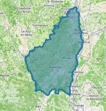 Note globale de satisfaction du département Ardèche