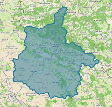 Note globale de satisfaction du département Ardennes