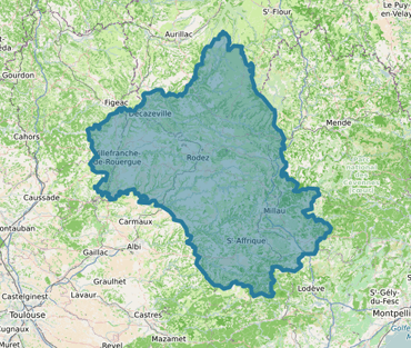Note globale de satisfaction du département Aveyron