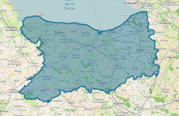 Note globale de satisfaction du département Calvados