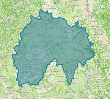Note globale de satisfaction du département Cantal