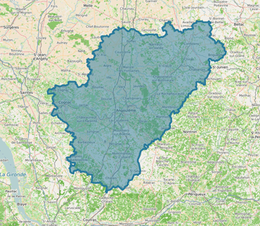 Note globale de satisfaction du département Charente