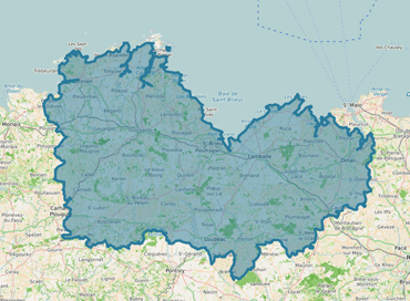 Note globale de satisfaction du département Côtes-d'armor