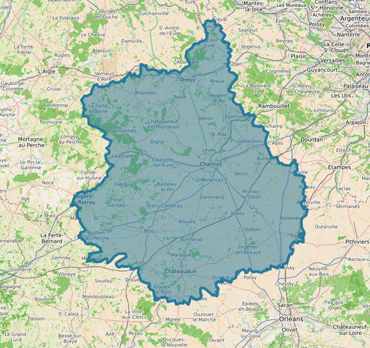 Note globale de satisfaction du département Eure-et-Loir