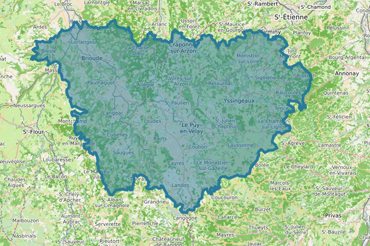 Note globale de satisfaction du département Haute-Loire