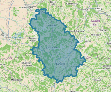 Note globale de satisfaction du département Haute-Marne