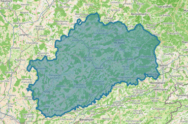 Note globale de satisfaction du département Haute-Saône