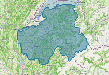 Note globale de satisfaction du département Haute-Savoie