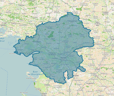Note globale de satisfaction du département Loire-Atlantique
