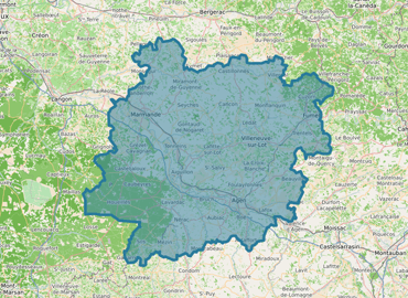 Note globale de satisfaction du département Lot-et-Garonne