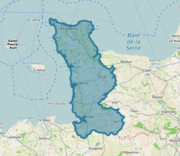 Note globale de satisfaction du département Manche