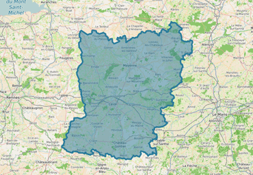 Note globale de satisfaction du département Mayenne
