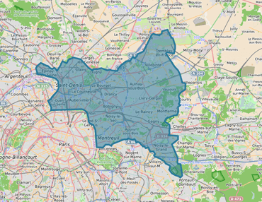 Note globale de satisfaction du département Seine-Saint-Denis