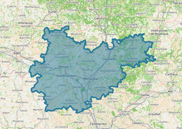 Note globale de satisfaction du département Tarn-et-Garonne