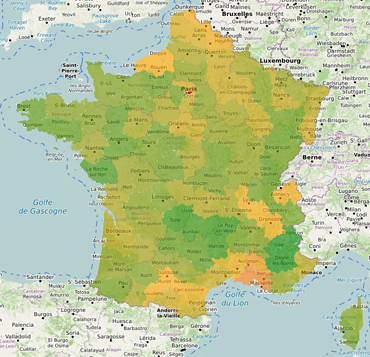 Qualité de l'environnement par département