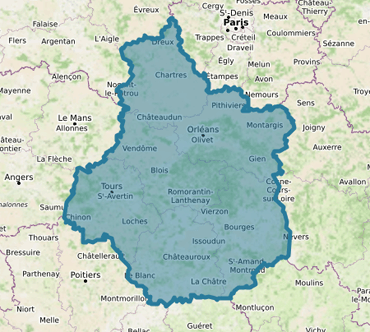 Note globale de satisfaction de la région Centre-Val de Loire