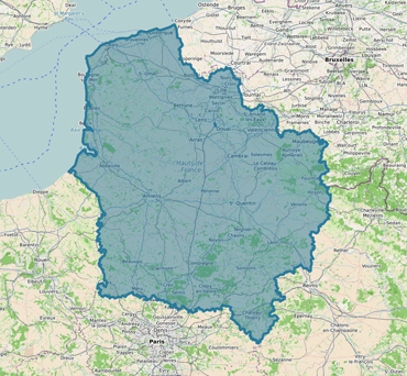 Note globale de satisfaction de la région Hauts-de-France