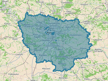 Note globale de satisfaction de la région Île-de-France