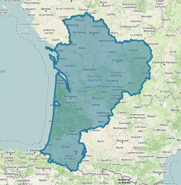 Note globale de satisfaction de la région Nouvelle-Aquitaine