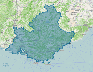 Note globale de satisfaction de la région Provence-Alpes-Côte d'Azur