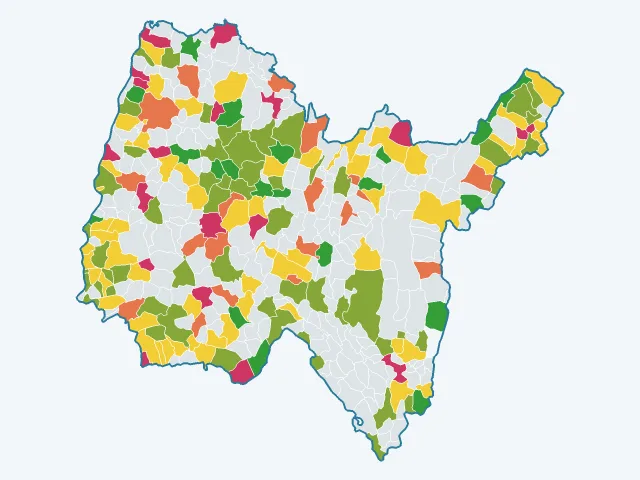 Carte des sports et loisirs dans l'Ain (01)