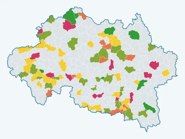 Carte des sports et loisirs dans l'Allier (03)