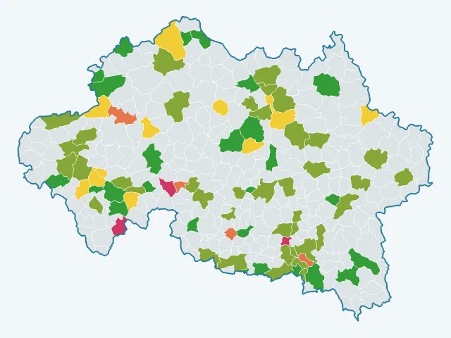 Carte de l'environnement dans l'Allier (03)