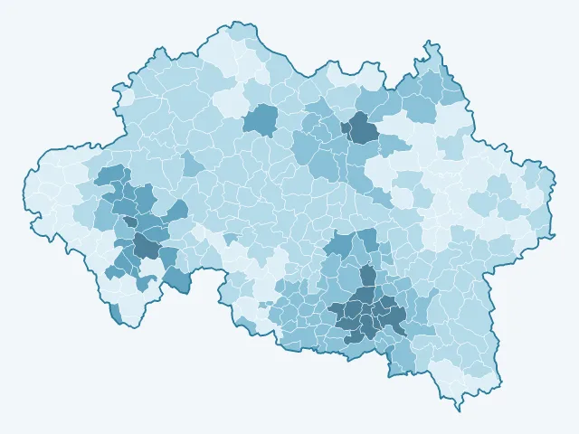 Carte des loyers dans l'Allier (03)