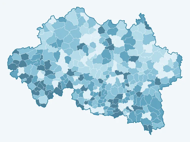 Carte des propriétaires dans l'Allier (03)