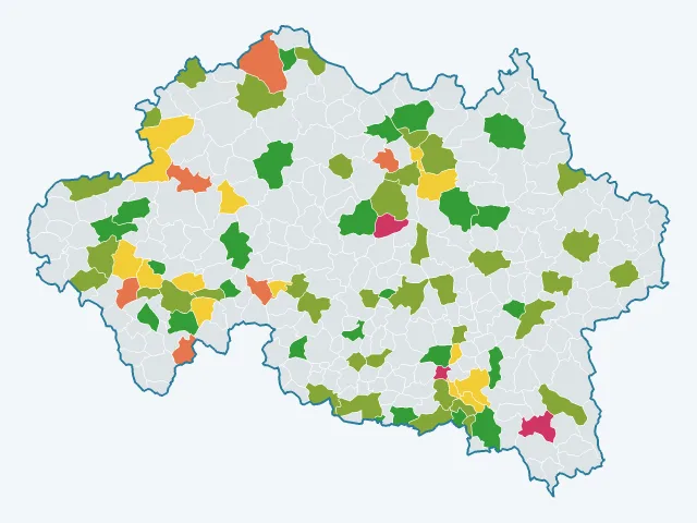 Carte du sentiment de sécurité dans l'Allier (03)