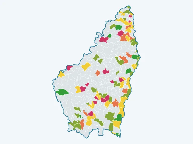Carte des sports et loisirs dans l'Ardèche (07)