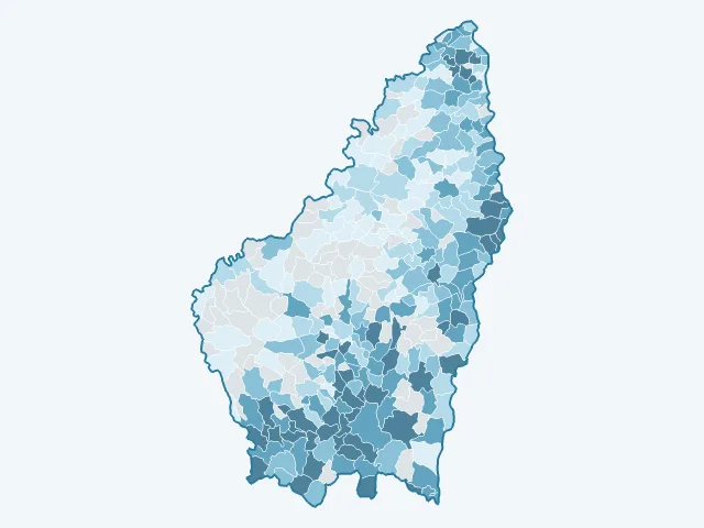 Carte des prix de l'immobilier dans l'Ardèche (07)