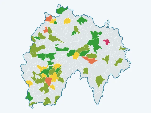 Carte de l'environnement dans le Cantal (15)