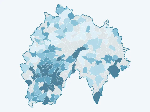 Carte des prix de l'immobilier dans le Cantal (15)