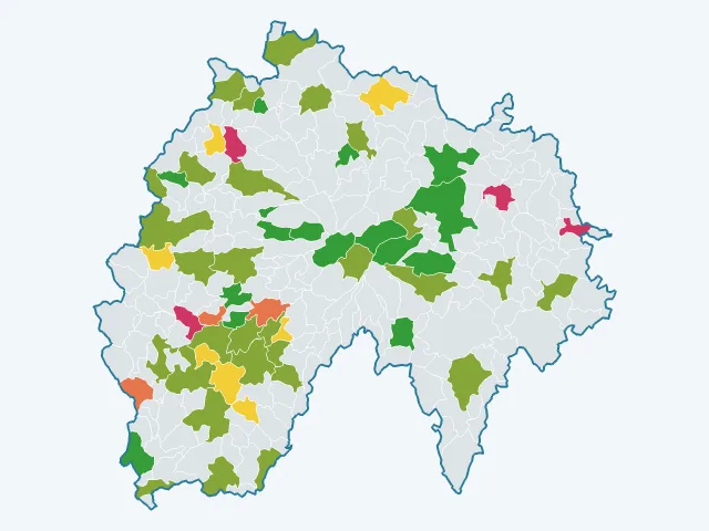 Carte du sentiment de sécurité dans le Cantal (15)