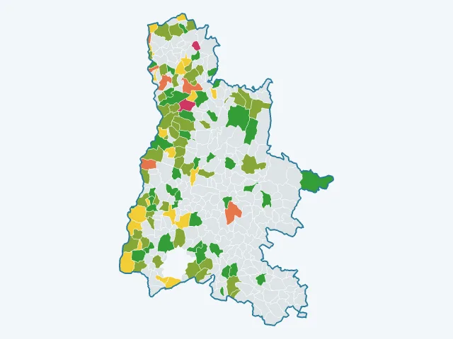 Carte de l'environnement dans la Drôme (26)