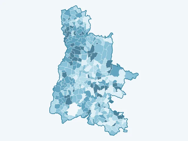Carte du vote Emmanuel Macron dans la Drôme (26)