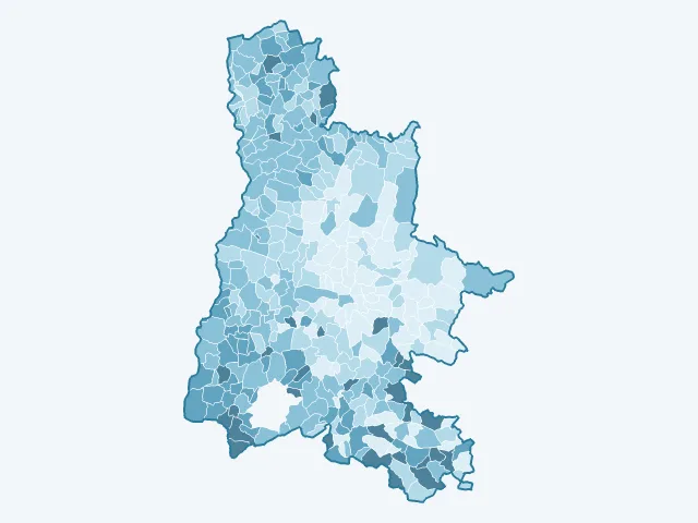 Carte du vote Éric Zemmour dans la Drôme (26)
