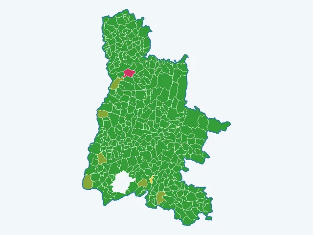 Carte des infractions liées aux stupéfiants dans la Drôme (26)