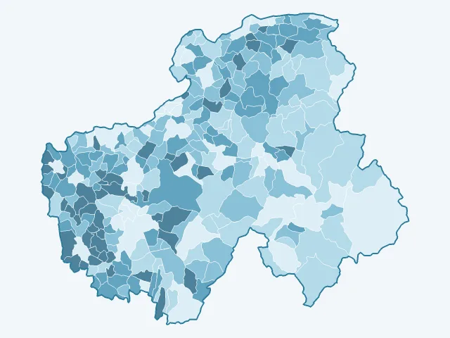 Carte des propriétaires dans la Haute-Savoie (74)