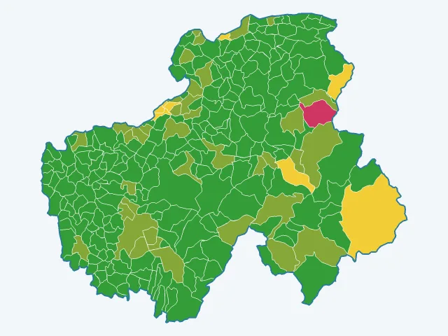 Carte des vols et dégradations dans la Haute-Savoie (74)