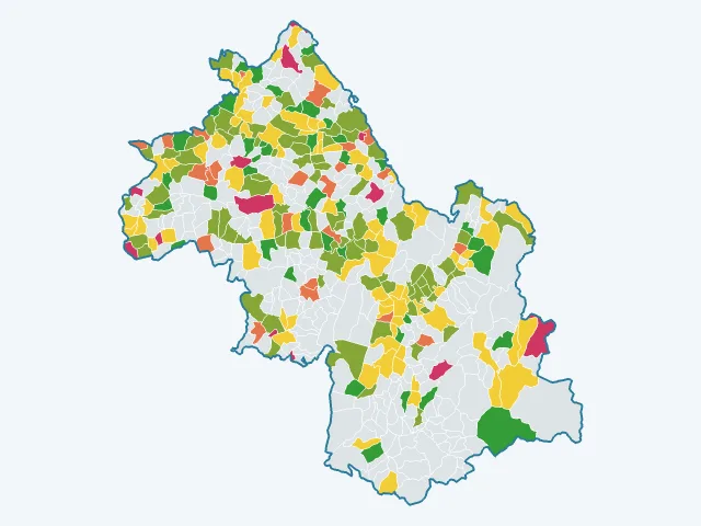 Carte de l'éducation et de la culture dans l'Isère (38)
