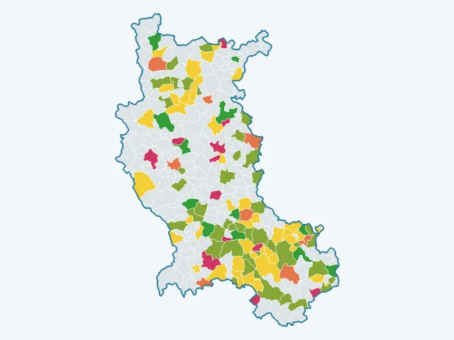 Carte des sports et loisirs dans la Loire (42)