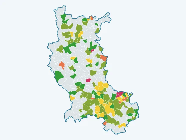 Carte de l'environnement dans la Loire (42)
