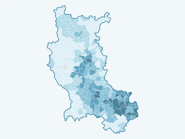 Carte des loyers dans la Loire (42)