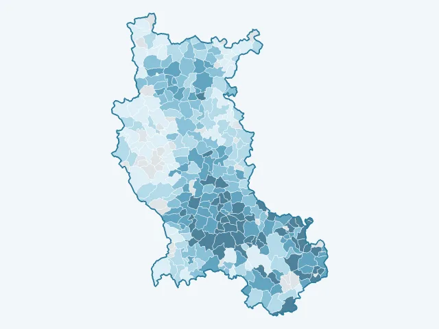 Carte des prix de l'immobilier dans la Loire (42)